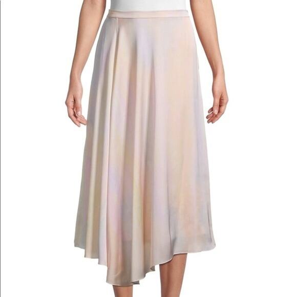 Vince rainbow wash drape skirt in multi size 10 (b17) NWOT - Picture 11 of 11